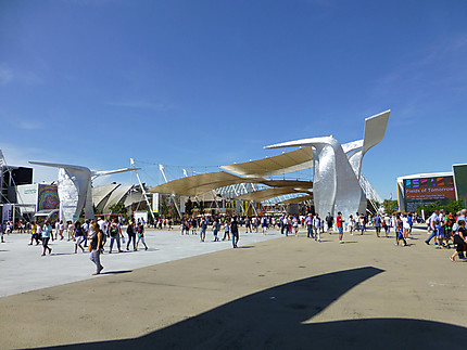 Place centrale de l'expo 2015