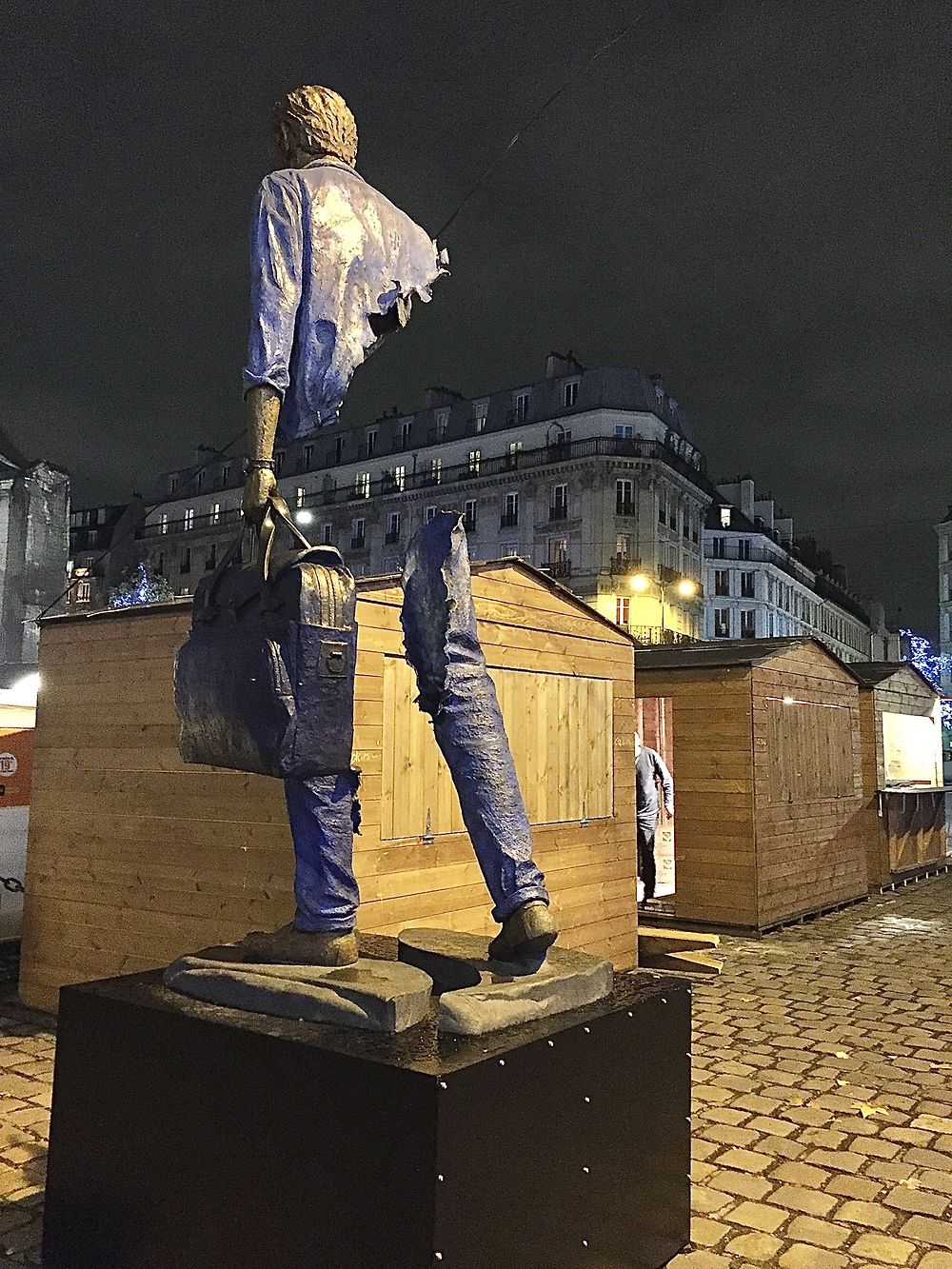 Bruno Catalano et son magnifique Bleu de Chine