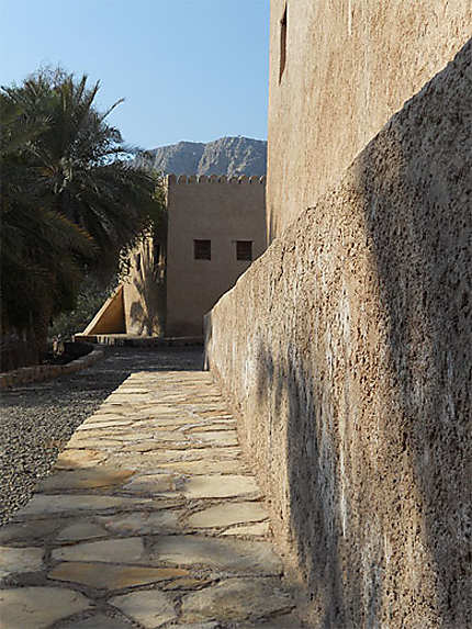 Murs extérieurs du fort de Khasab