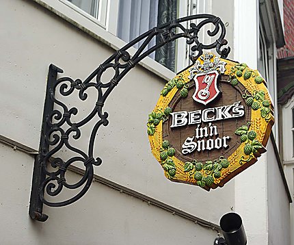 La fameuse bière de Brême la "Beck"