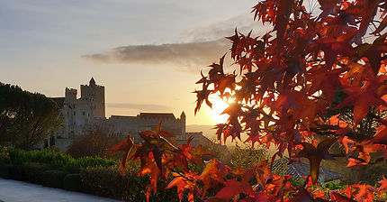 Coucher de soleil sur le Château de Beynac