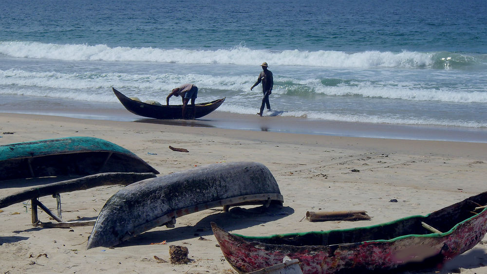 Plage Tamatave au sud du port 