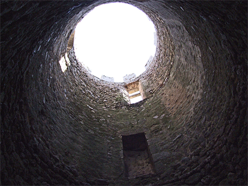 Le ciel est à l'interieur de la tour du château