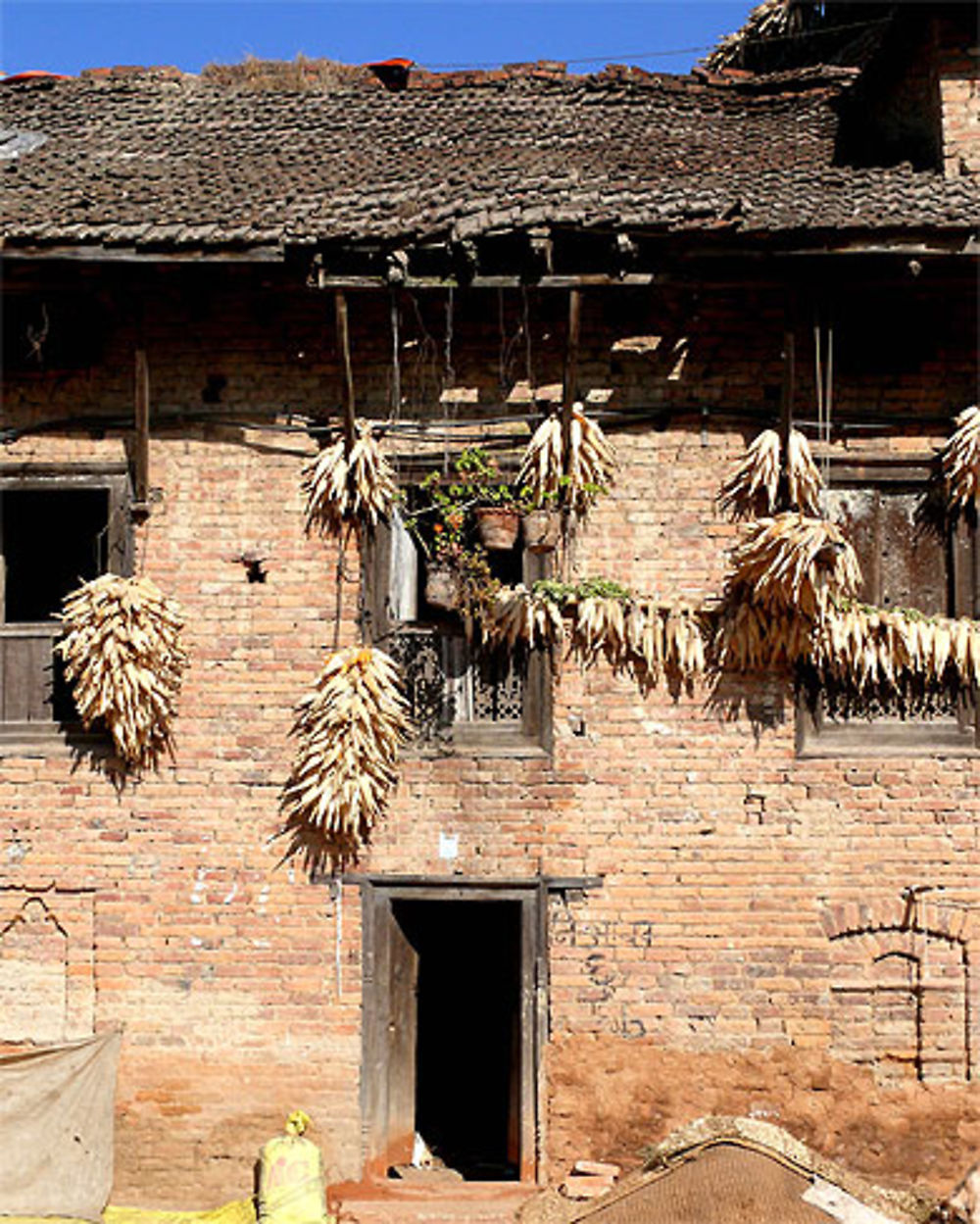 Façade d'une maison traditionnelle