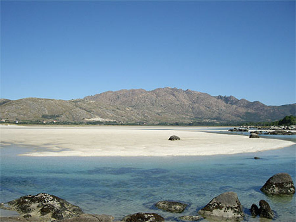 Baie du Rio, plage de Carnota