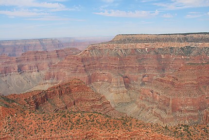 Vue aérienne du Grand Canyon