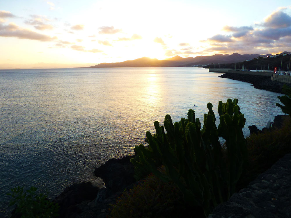 Coucher de soleil à Puerto 