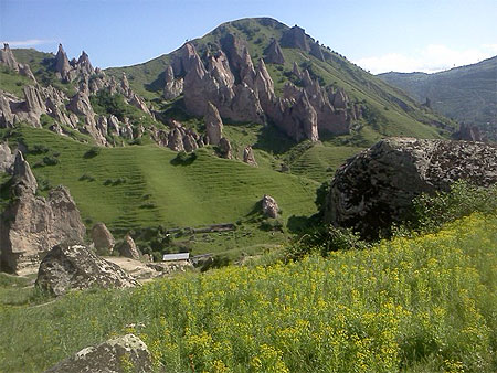 Village troglodyte de Goris Village troglodyte de Goris