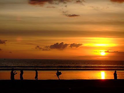 Coucher de soleil à Bali