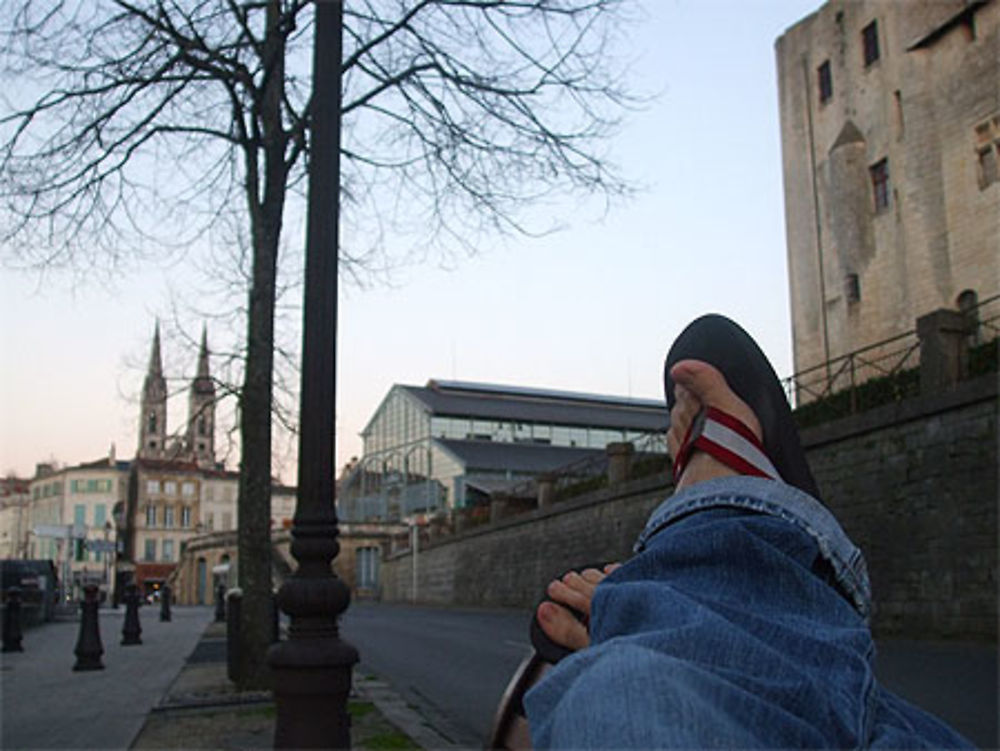 Niort quartier et tongs