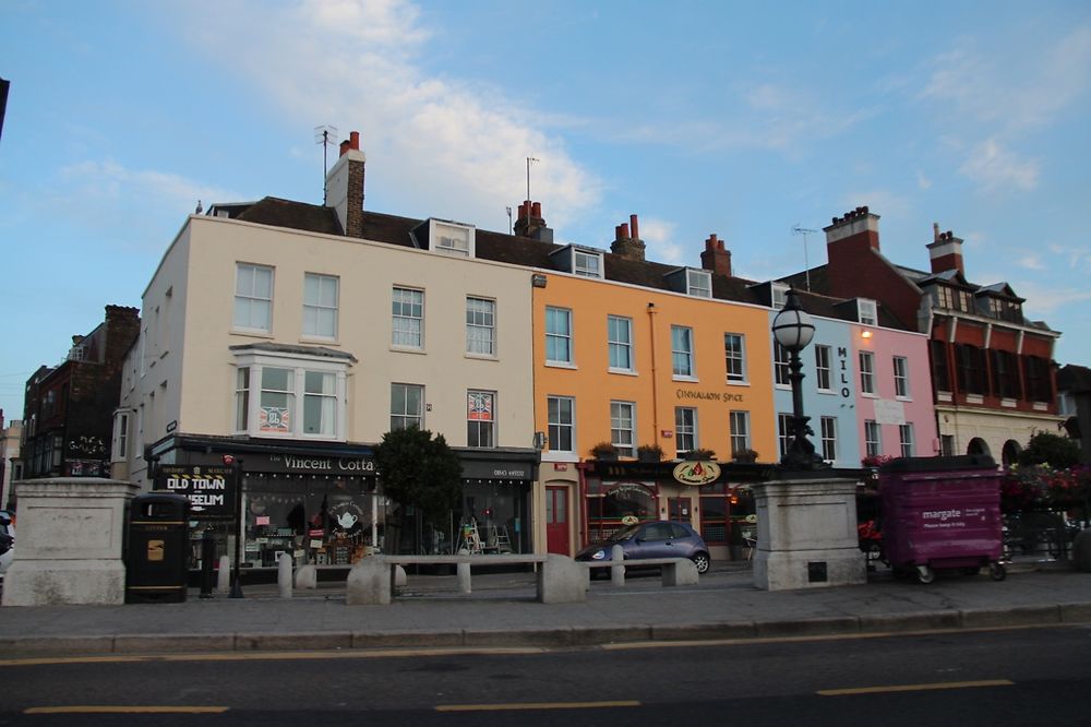 Maisons colorées