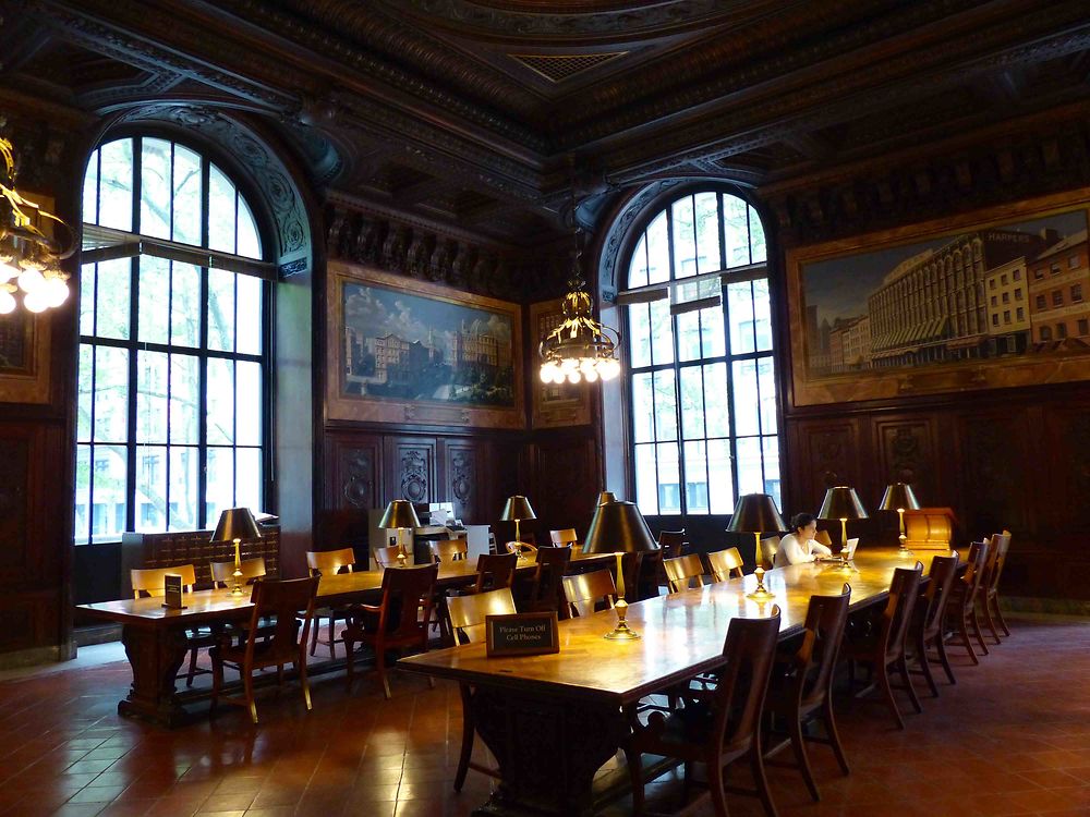 New York Public Library - Salle de lecture