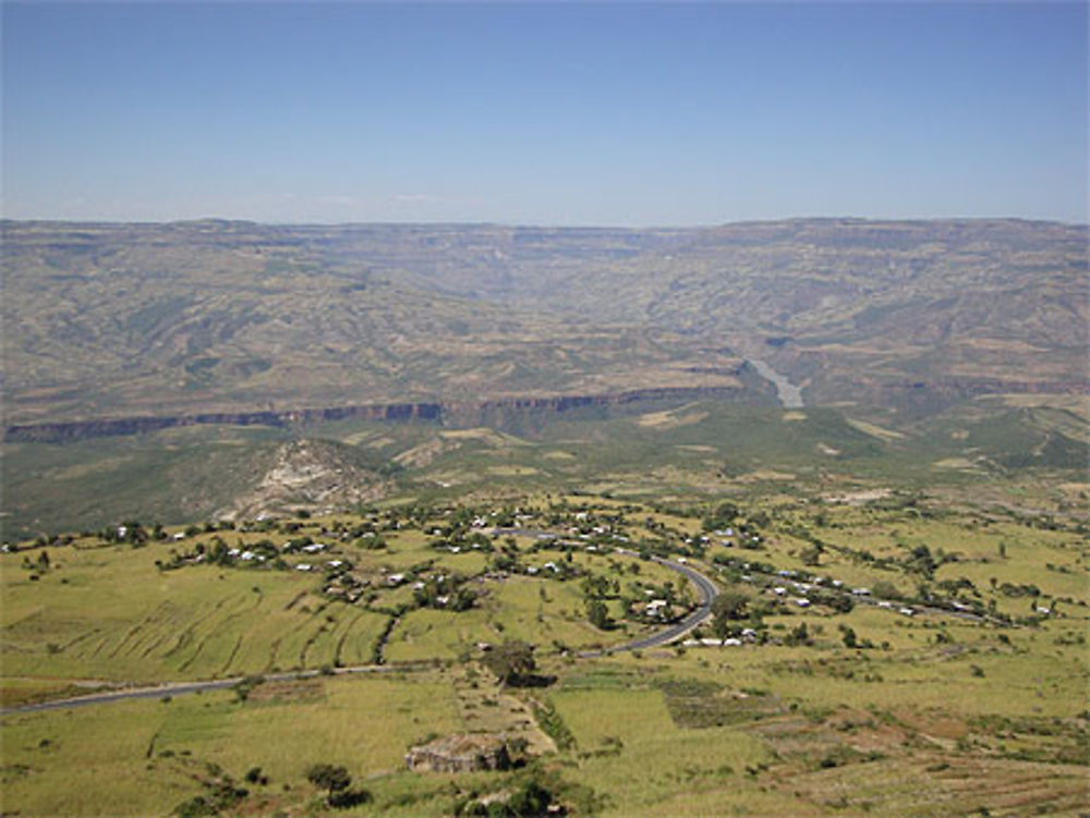 Les gorges du Nil Bleu