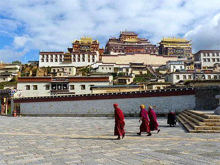 Monastère Songzanlin - Vue Générale
