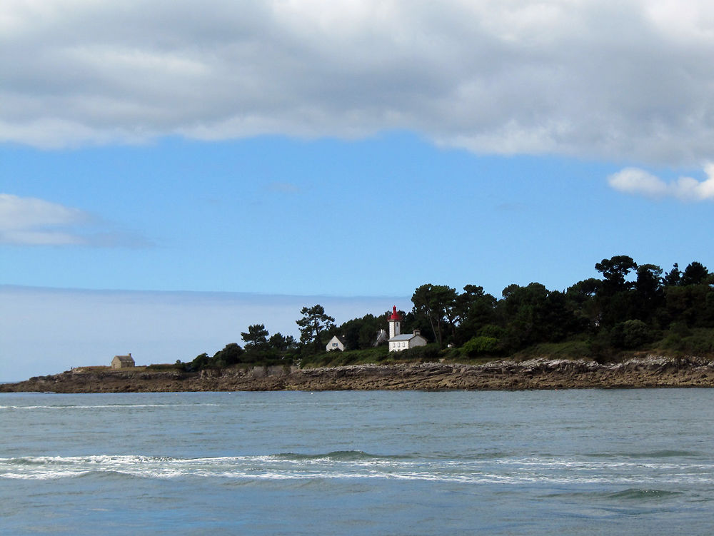 Arrivée à Bénodet en bateau