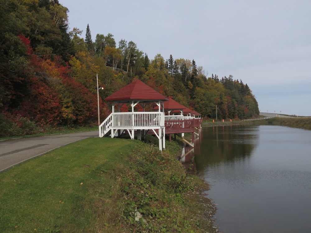 Halte routière à Rivière-à-Claude