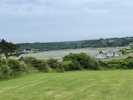 Vue depuis le Grand Cairn de Barnenez