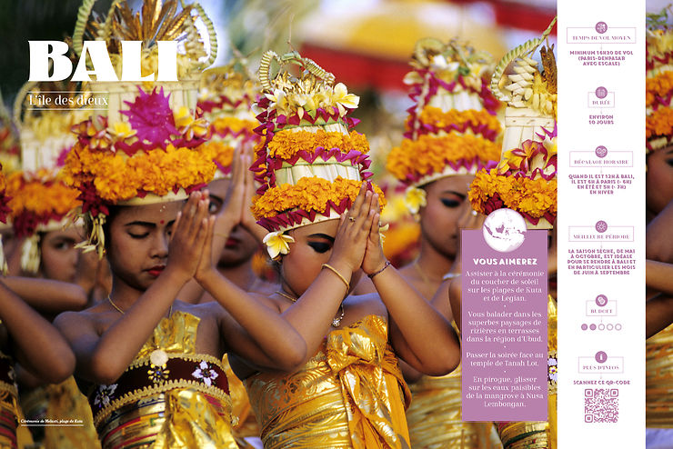 Bali : l’île des dieux de l’archipel indonésien