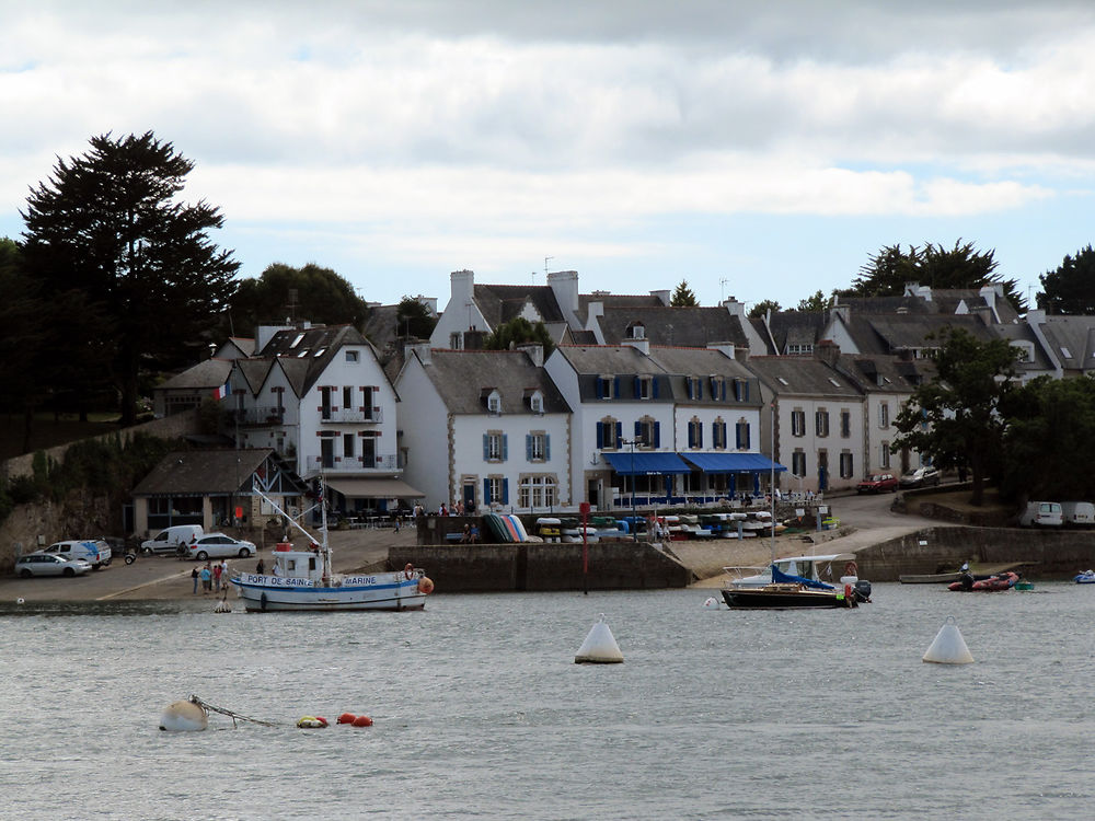 Port de Sainte Marine en face de Bénodet