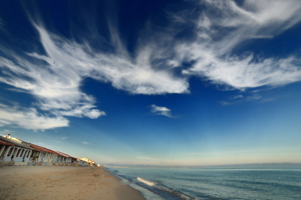 Petites maisons en front de mer