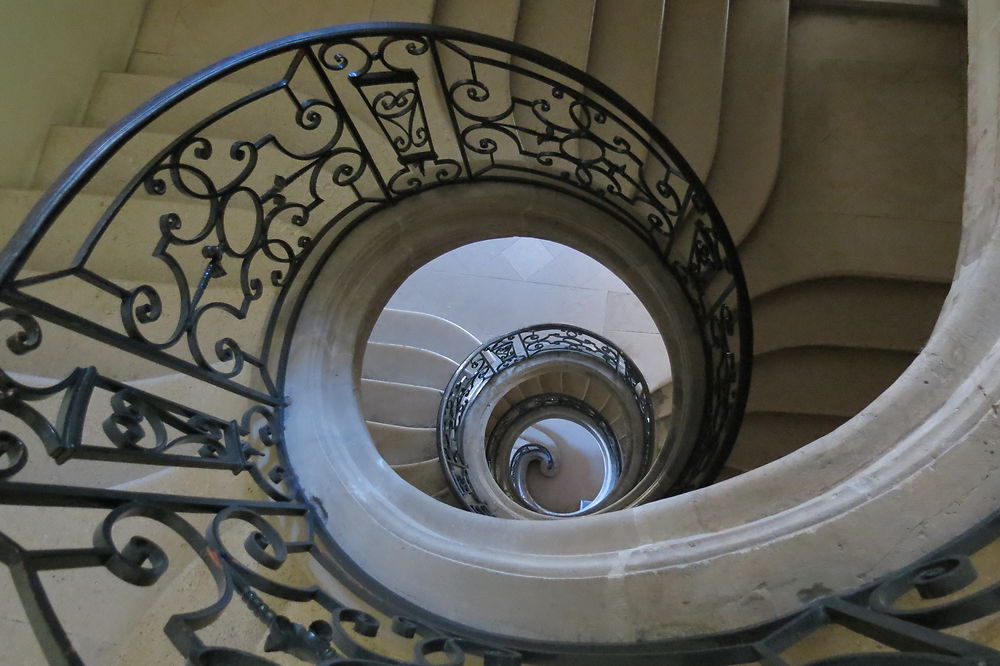 Escalier de l'Abbaye des Prémontrés