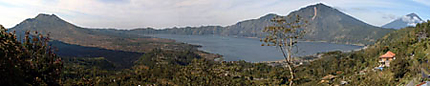 Le lac Batur 