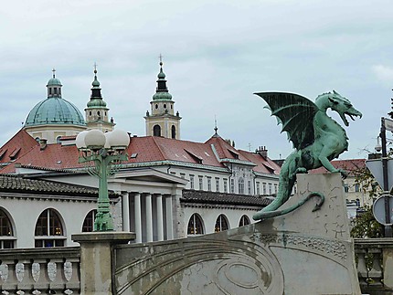 Pont aux dragons de Ljubljana