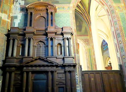 Façade (reproduction) Église St-Gervais-St-Protais