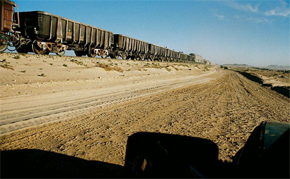 Le train de Nouadhibou à Zouerat