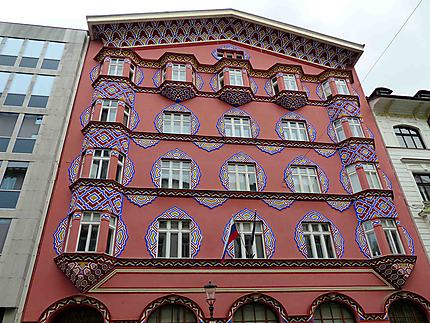 Immeuble art déco à Ljubljana