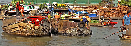 VIETNAM CAI RANG marché flottant