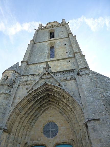 Tour du clocher, à Batz-sur-Mer
