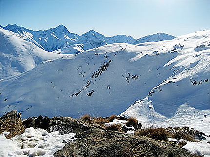Les sommets à l'Alpe d'Huez