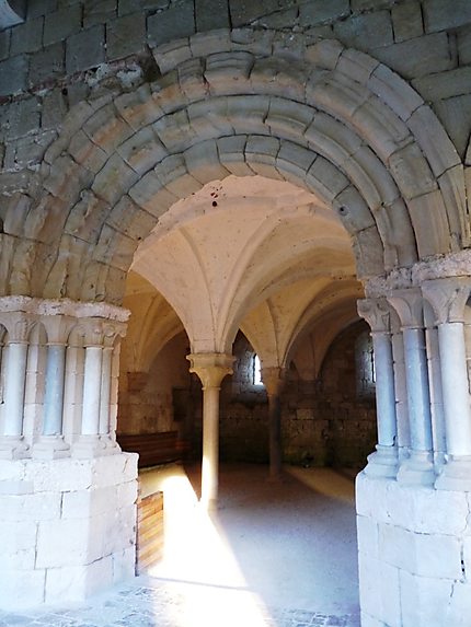 Cloître de l'abbaye de Flaran
