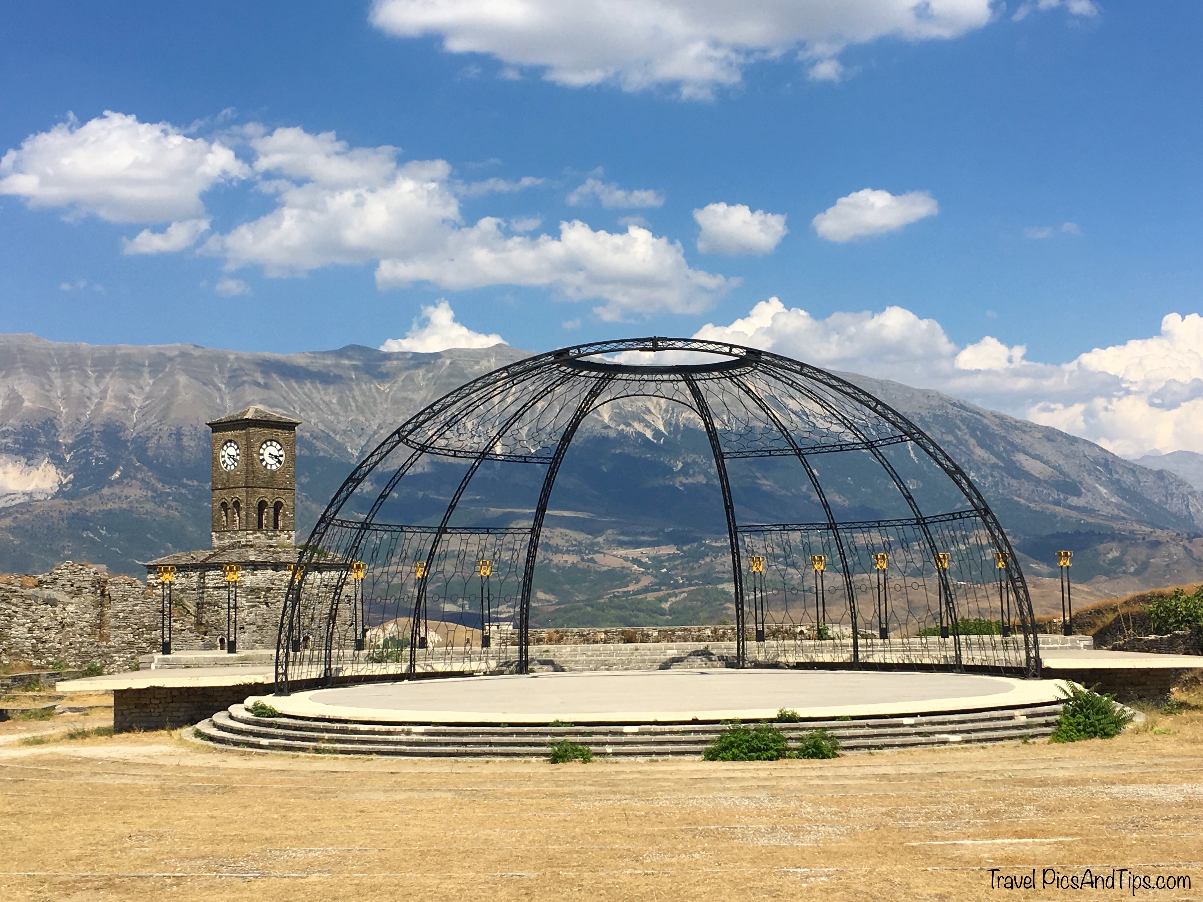 Citadelle de Kalaja, Gjirokaster, Albanie Citadelle de Kalaja, Gjirokaster, Albanie
