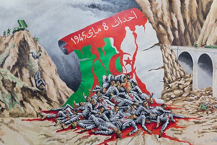 Musée de l'Armée à Alger : massacre du 08 mai 1945