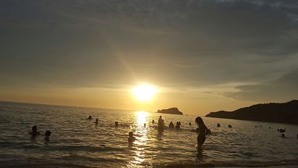 Coucher de soleil à Santa Marta