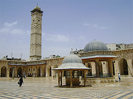 La grande mosquée d'Alep
