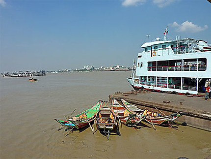 Le fleuve Yangon