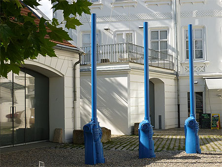 Cour intérieure du musée Kampa Cour intérieure du musée Kampa