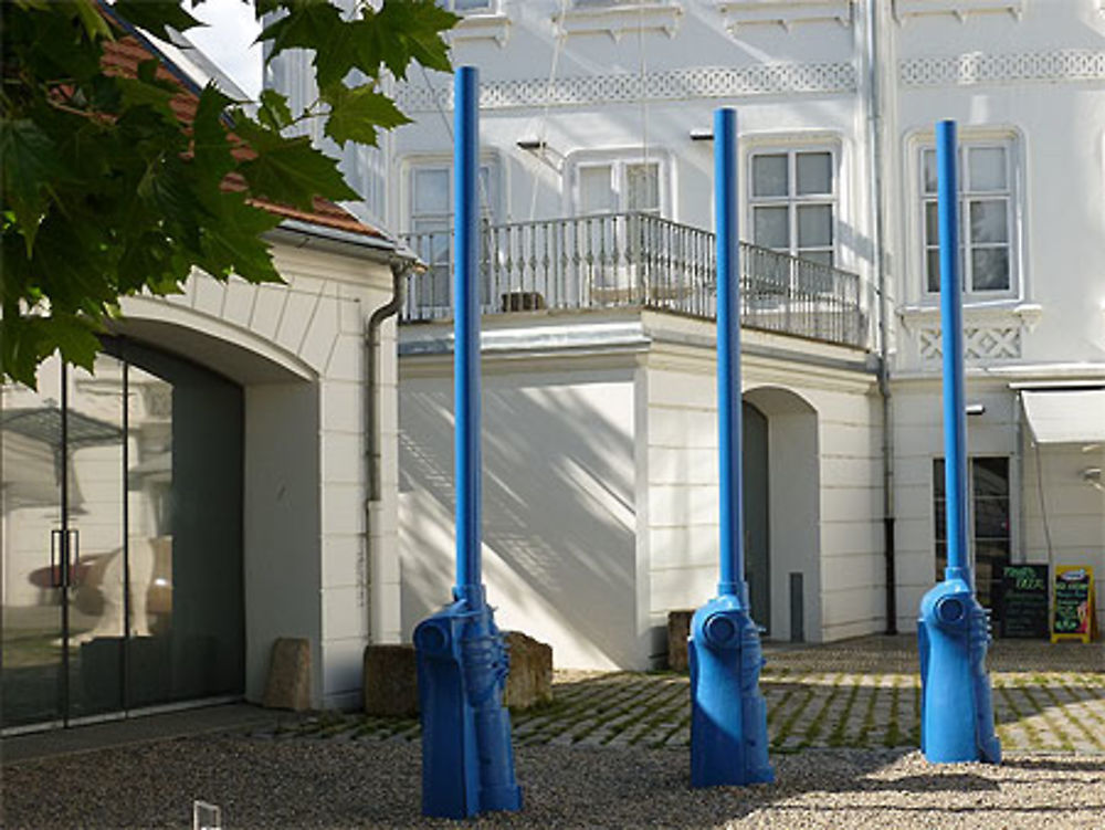 Cour intérieure du musée Kampa