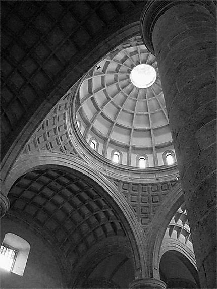 Intérieur du dôme de la cathédrale de Mérida
