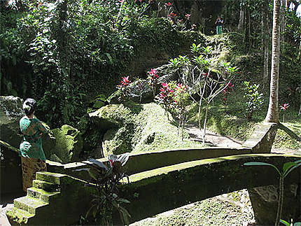 Jardins à Goa Gajah