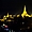 La nuit sur la Pagode Shwedagon à Yangon (Myanmar)