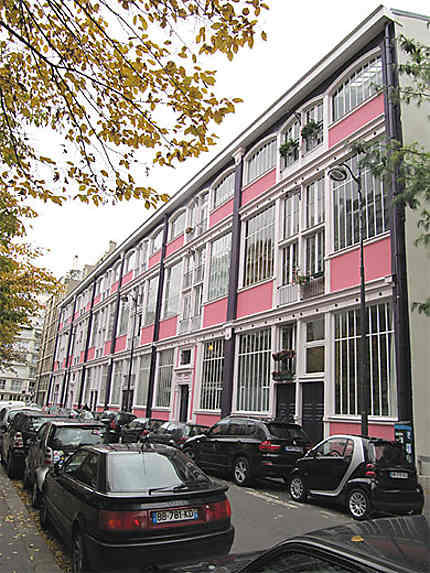 Ateliers d'artistes rénovés rue Aumont Thiéville, Paris 17e