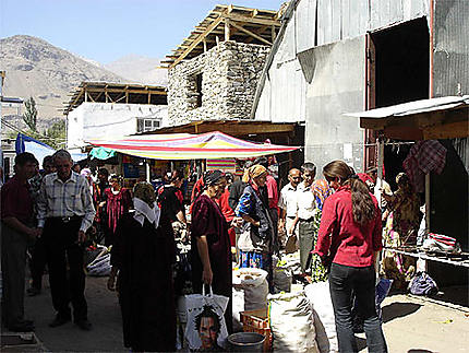 Le marché de Khorog