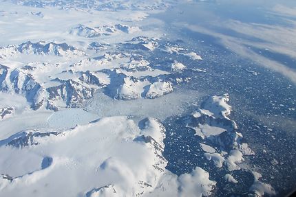 Groenland vu du ciel