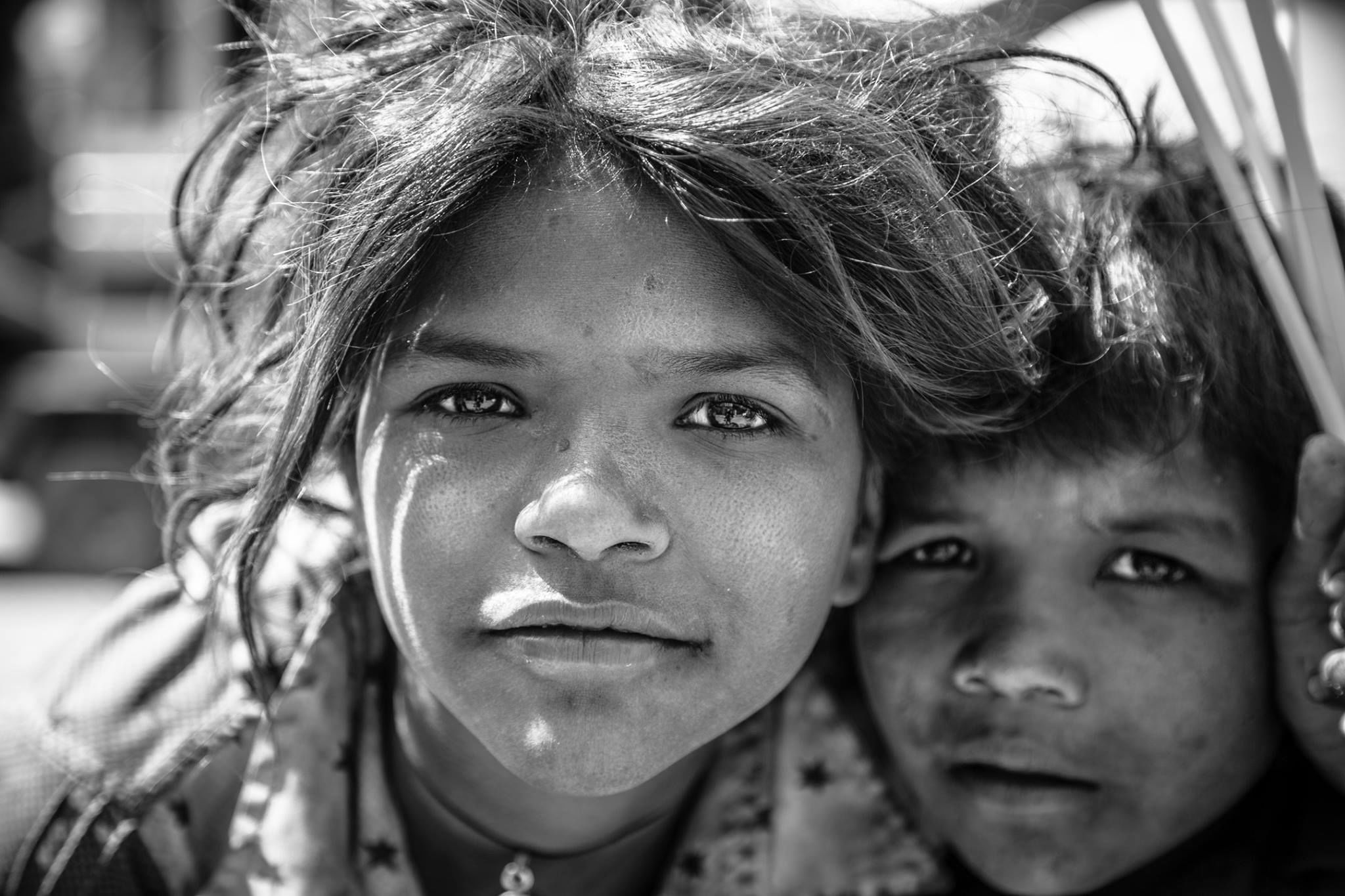 Portrait d'enfant à Jaipur