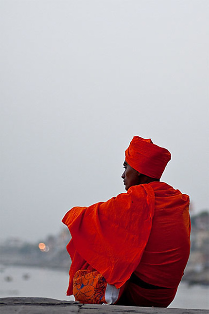 Meditation sur le Gange
