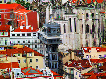 L'ascenseur de Santa Justa L'ascenseur de Santa Justa